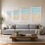 «Land Meets Sea» par SD Graphics, impression sur toile