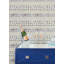 Carreau de papier peint gris rayé L 10 pi x l 24 po Malin Riviera-134779613