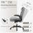 Ergonomic Faux Leather Home Office Chair-1840631453