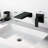 Wall Mount Waterfall Bathroom Sink Faucet-70763604