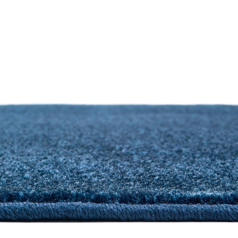 Tapis bleu clair Mt St Helens, Rectangle 7 pi 6 po x 12 pi