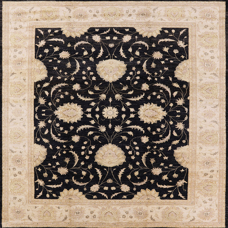 Ararad Oriental Indoor Rug, Square 3'