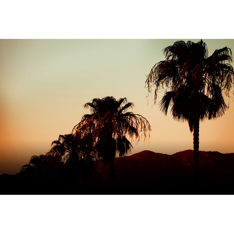 Sunset In The Palms 2 Print