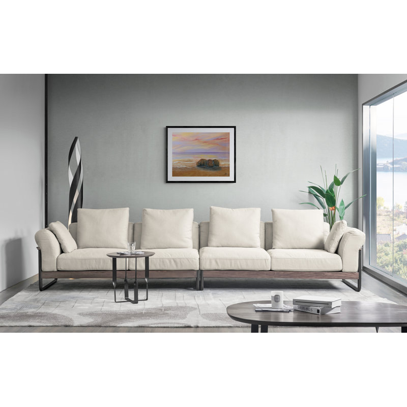 Seascape_307 Print by Alicia Lopez, 25.25" H x 31.25" W, Black Framed Paper