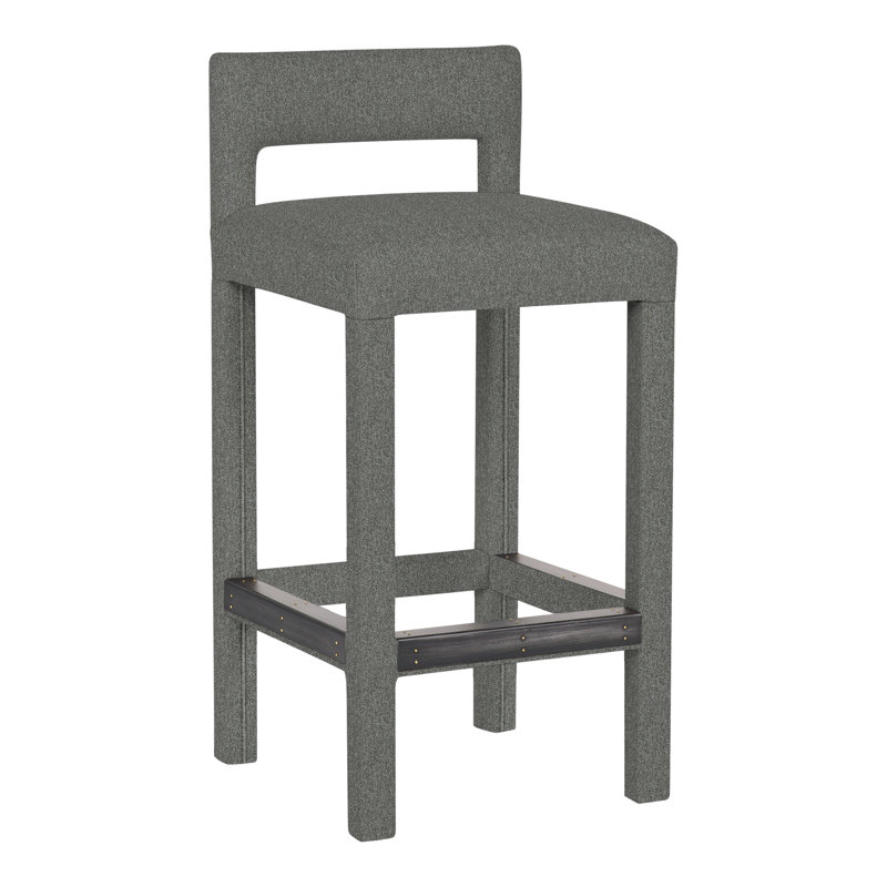 Thom Filicia Home 32"Utica Bar Stool, Ian Pewter