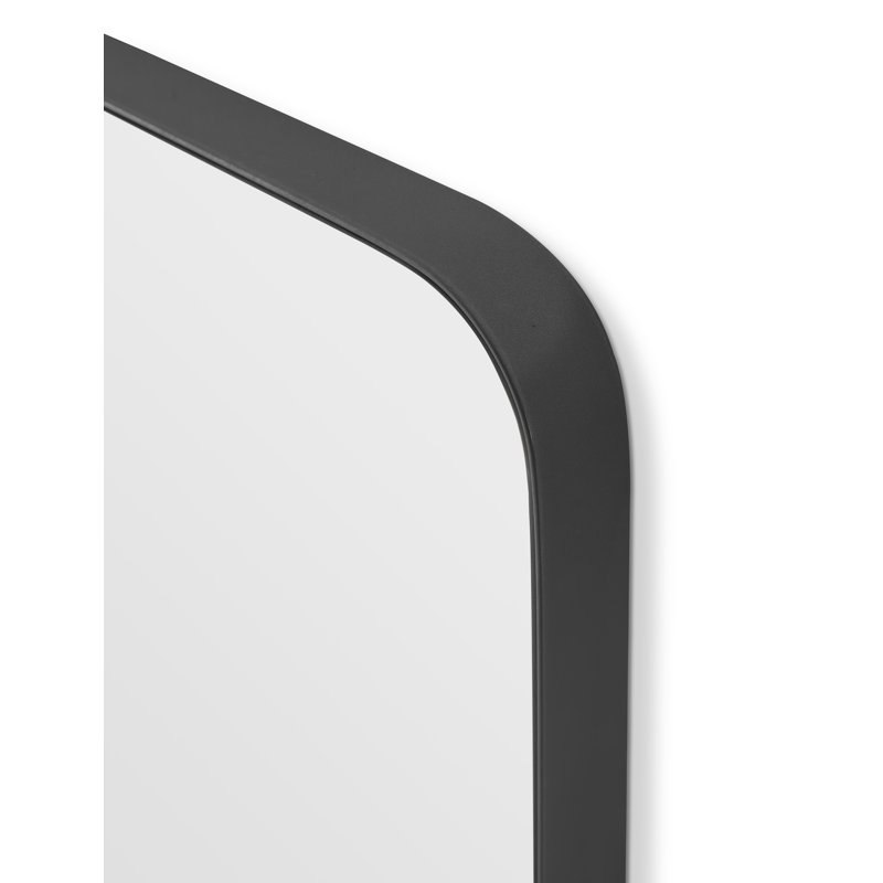 Dunstall Metal Mirror, 30" x 22", Black