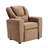 Kids Recliner Chair, Toddler Leather Sofa Lounge Chair With Armrest, Footrest, Headrest For 3-9 Years Old