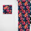 Starlit Paradise - motif tropical - rideau en velours tropical - obscurcissant - 1 panneau-107576575