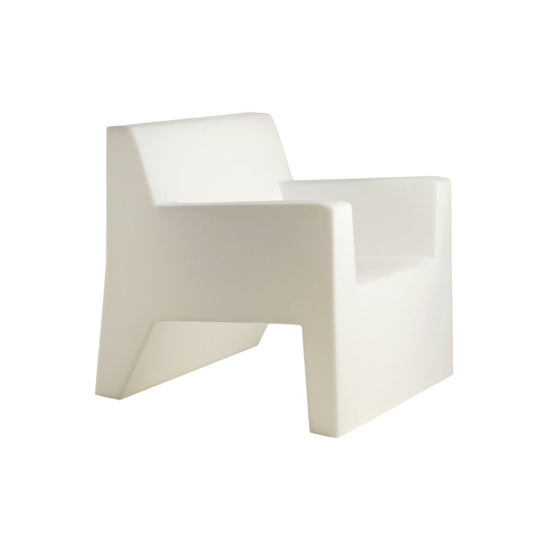 Jut Patio Chair, Ice