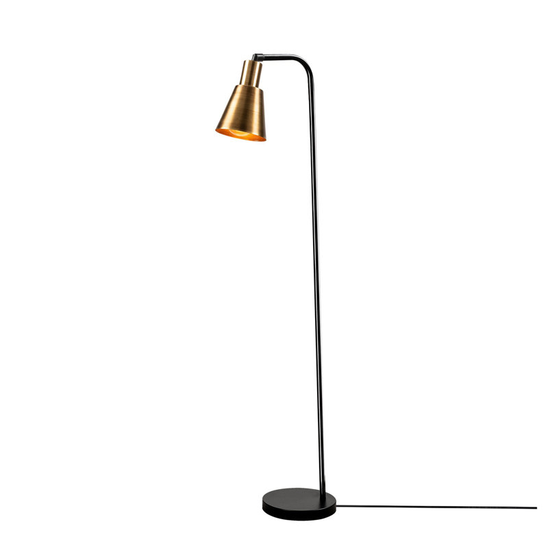 Lampe sur pied rétro 47 po Domineck