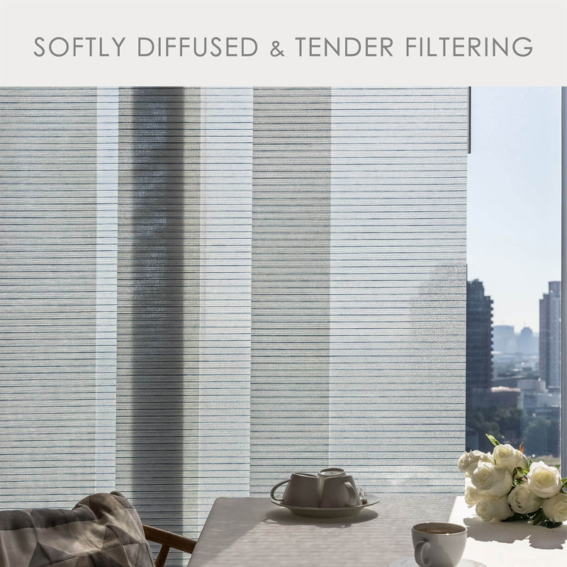Sharmaine Iridescent Sheer Vertical Blind