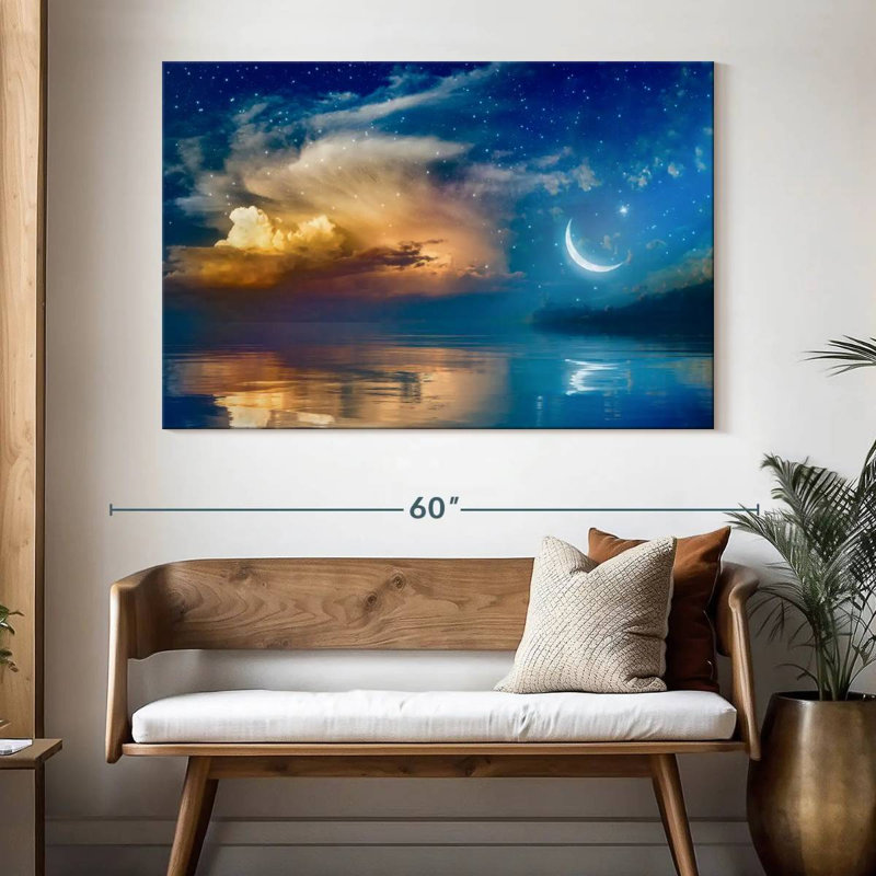 Alvord A Night Sky, 34" H x 51" W