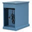 Table d'appoint Classic Vintage Livingroom avec ports USB et un tiroir multifonctionnel avec porte-gobelets-315451490