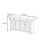 Buffet haut de gamme rétro et minimaliste
