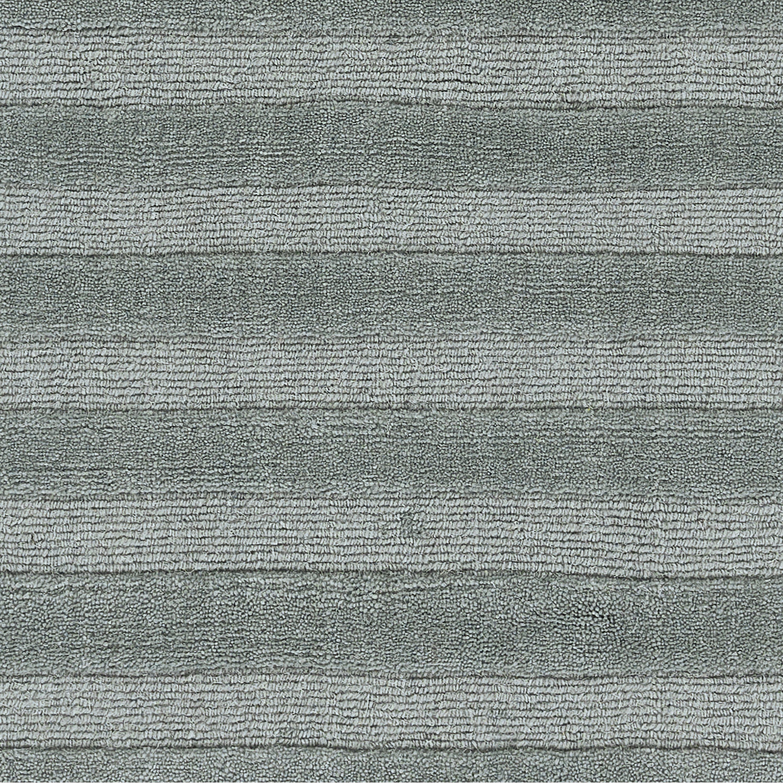 Aldery Light Blue Hand-Loomed Striped Wool Rug, 2'3" X 8' Runner