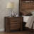 Oak 2-Drawer Nightstand
