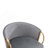 2 Stools, Footrest, Velvet + Golden Leg, Modern Seating Touch 2, Leg With Cozy-334659419-334659418