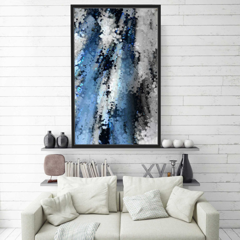 Numéros 6: 24 «You Are Blessed» par Mark Lawrence - impression, Cadre flottant noir, H 63,5 po x l 39,5 po x P 2 po