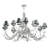 12 - Light Dimmable Classic / Traditional Chandelier