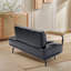 Banc rembourré en similicuir de 54,98 po-1720254680