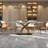 Rectangular marble dining table-1047566003