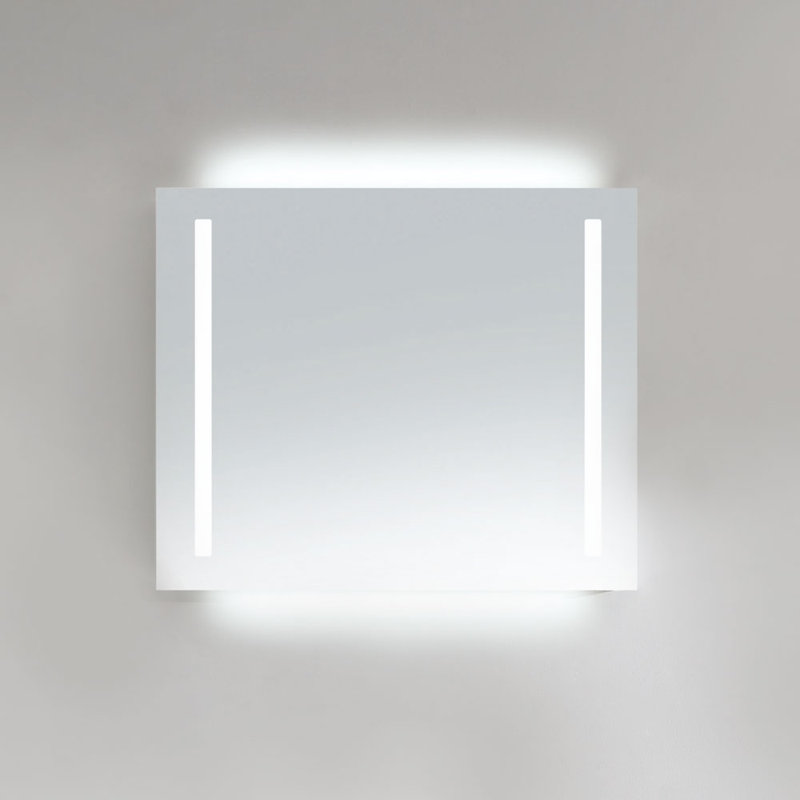 Miroir de salle de bain illuminé 36" modern, H 31 po x l 36 po x P 4 po