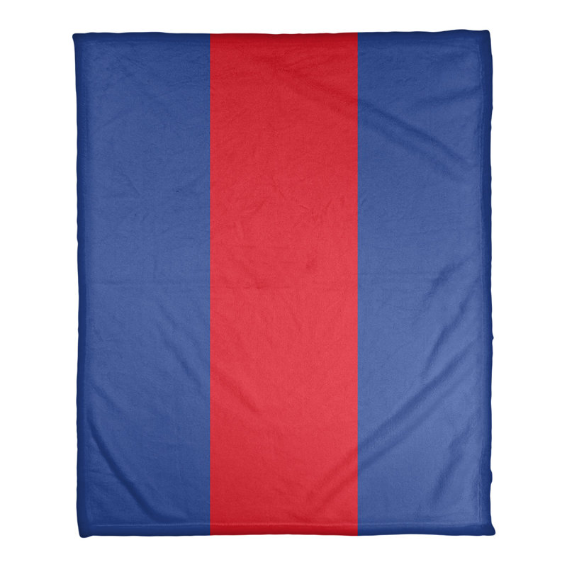 Quilted Throw Blanket, 32.5" W x 42.5" L, Blue/Red, Philadelphia Baseball