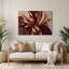 «Lyrical Abstraction 7», art mural en métal brun-1680839764