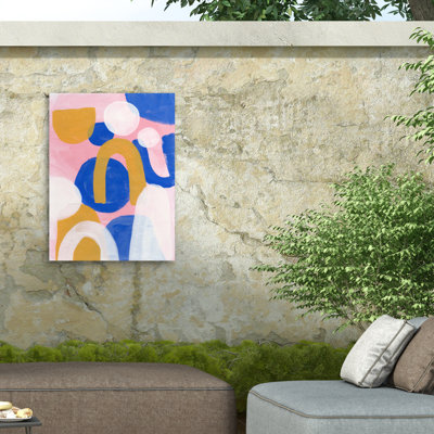 Ejaaz Haniff  Pink Prom Outdoor  Canvas