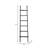 Rustic 6ft Tall Blanket Ladder, Decorative Freestanding Ladder For Storage - 19" x 2" x 76"-125517068