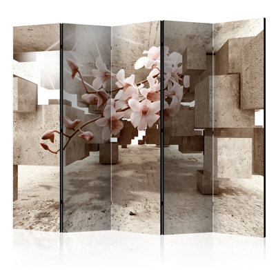 Solid Wood Folding Room Divider