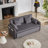 Modern Sofa Bed 3-In-1 Adjustable Sleeper With Pullout Bed Soft Corduroy Convertible Sleeper Sofa Bed-1895253060