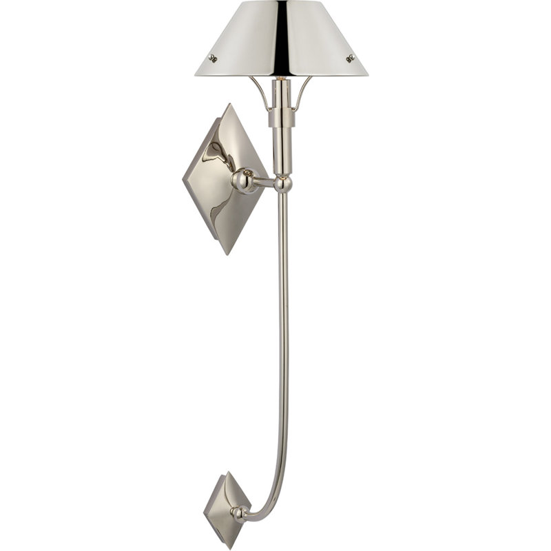 Thomas O'Brien Turlington XL Sconce, Polished Nickel
