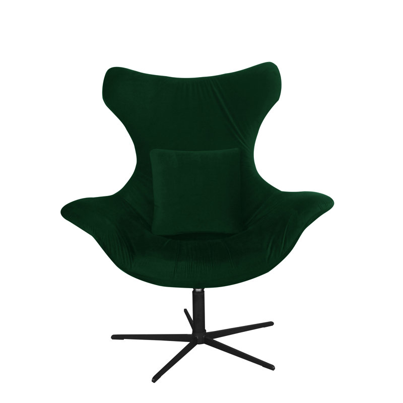 Swivel Lounge Chair, Bootle Green
