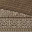 Courtepointe pour lit double / grand lit - brun et or, motifs de feuilles, détails du coussin de broderie, coutures réversibles de qualité brun / or, coussins décoratifs-126060006