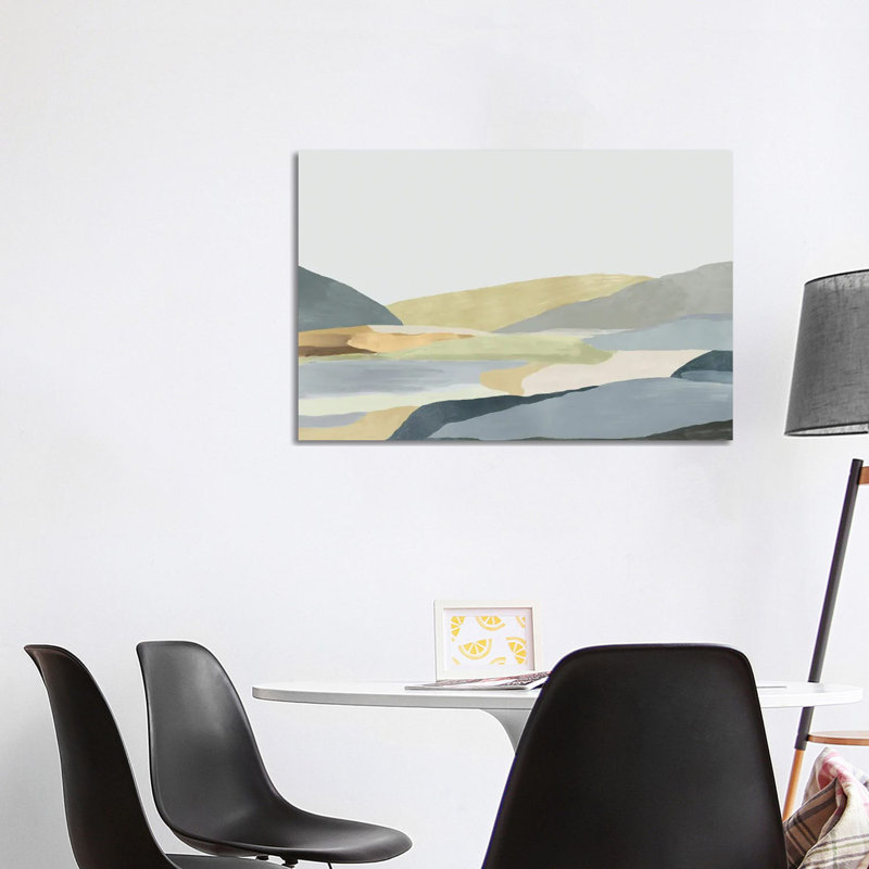 Warm Hills II by Tom Reeves - Wrapped Canvas Painting, 101.6 cm H x 66.04 cm W x 3.175 cm D