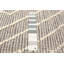 Tapis gris nouvel âge en laine 5 pi x 8 pi 5 po Iamandi
