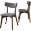Chaise de salle à manger rembourrée Hoopes-643441666-643441671