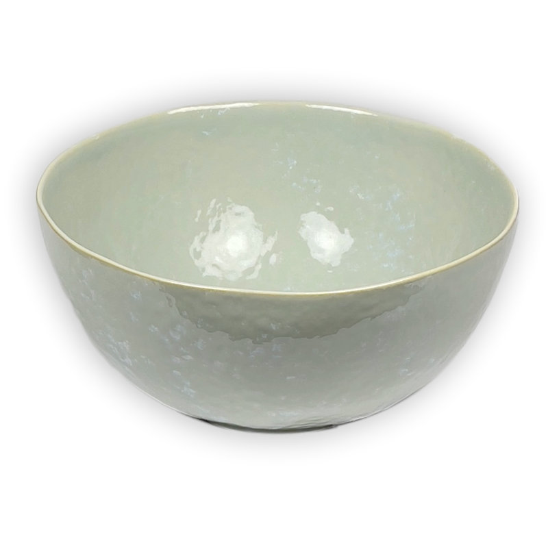 Grand bol de service Helenie Claret, Gris