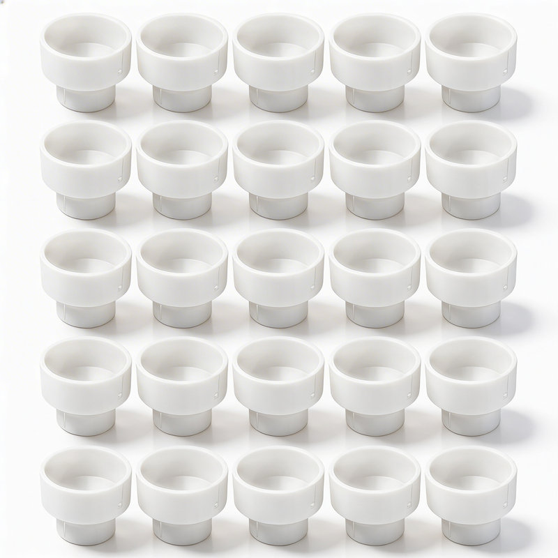 3 in. x 1-1/2 in. White PVC DWV Increaser-Reducer Coupling, Hub x Hub Drain, Waste & Vent Systems (25-Pack)