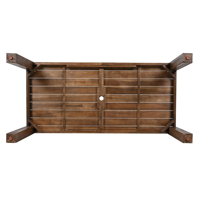 Ensemble de table et chaises de patio, Moka
