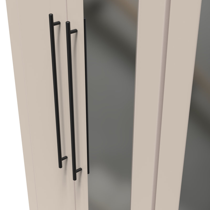 Fully Assembled 2 Door Wardrobe, Kashmir Matt