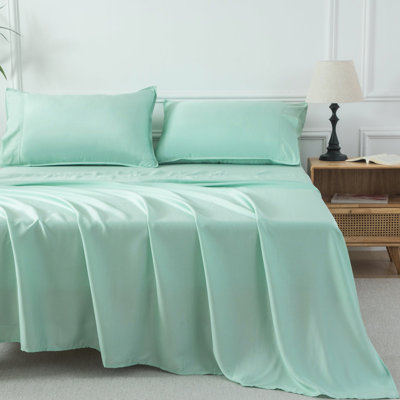 Ensemble de draps en satin de coton 300 pi Lyocell
