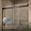 Porte de baignoire de dérivation 59,63 "x 59,75" avec technologie CleanCoat Levity-36664198-69281714