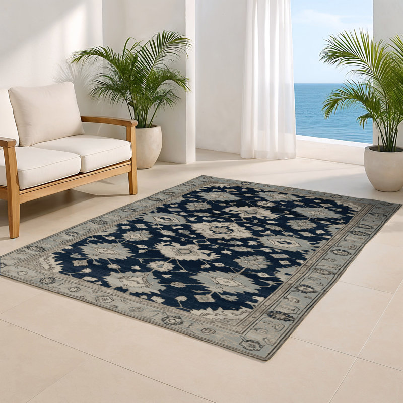 Tapis gris intérieur et extérieur surteint, Rectangulaire 2 pi x 3 pi