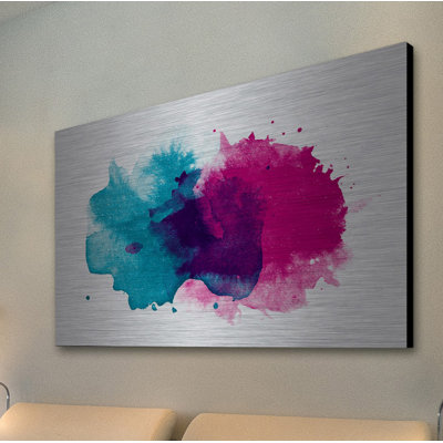 «Soft And Cool», reproduction sur métal