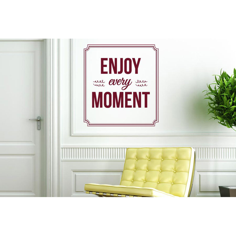 Wall Decal, Burgundy, Medium