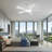 51.96'' Ceiling Fan with LED Lights-539601577