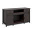 Support d'aquarium 75-120 gallons avec prise de courant - support d'aquarium robuste, style maison de campagne rustique, capacité de 1000 lb, portes de grange coulissantes réglables, brun foncé