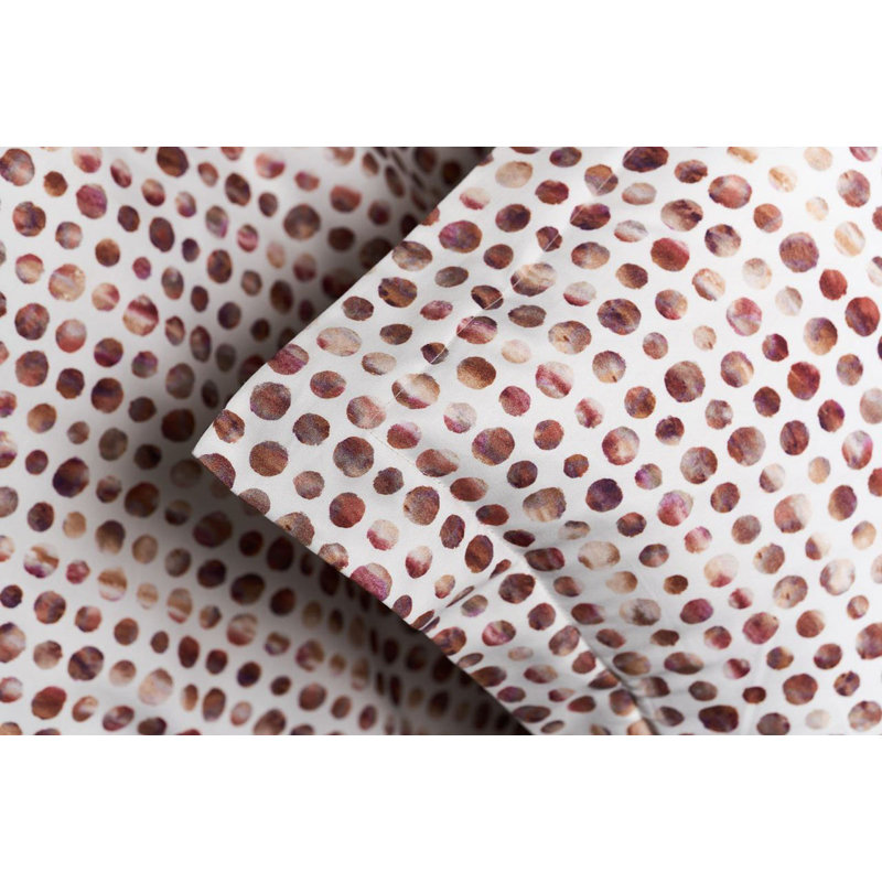 Pranav Cotton Dots Duvet Cover Set with Pillowcases Included